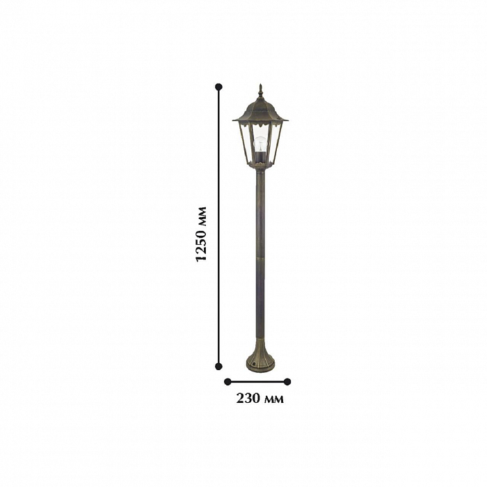 Уличный светильник на столбе Favourite 1808-1F