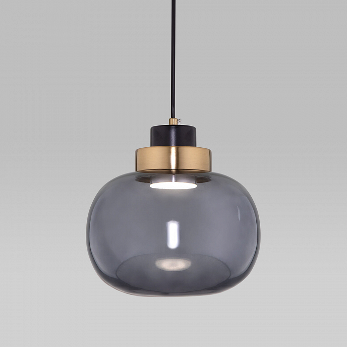 Люстра Eurosvet 50241/1 LED дымчатый