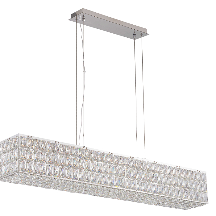 Люстра NewRgy 2798R/76W CHROME+CLEAR